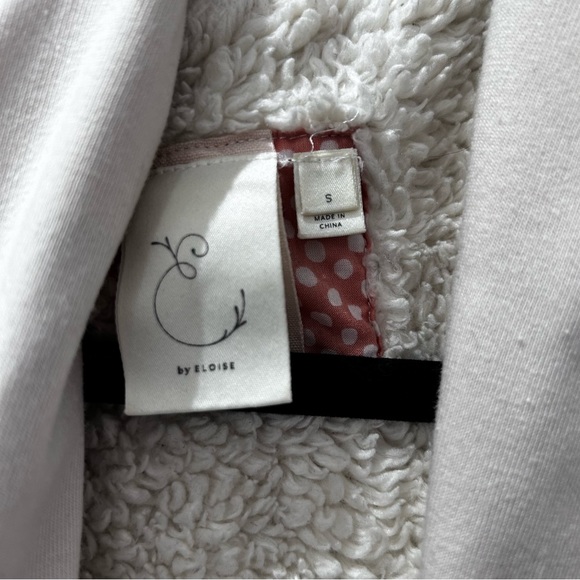 Anthropologie E by Eloise Hooded Cardigan Jacket-Sm - Picture 5 of 10